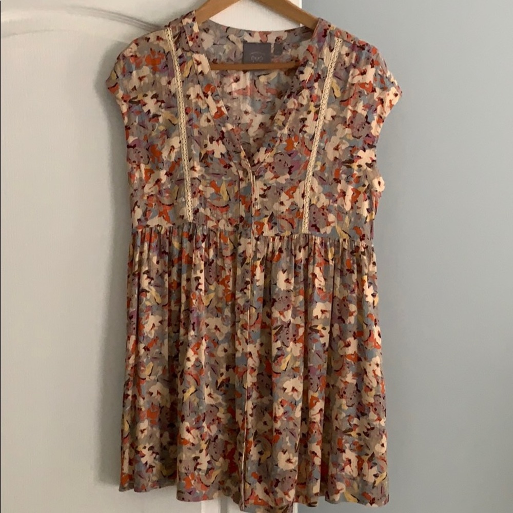 Anthropologie Vanessa Virginia tunic XS